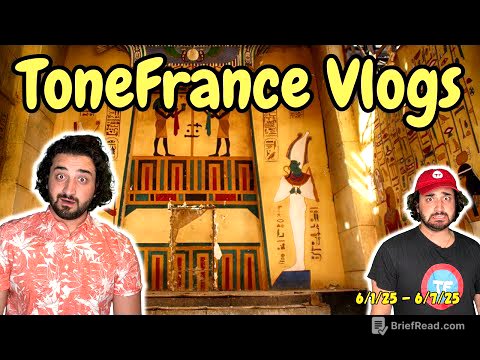 Egypt Escape Room & Nintendo Switch Hunt! | ToneFrance Vlogs | 6/1/25 - 6/7/25