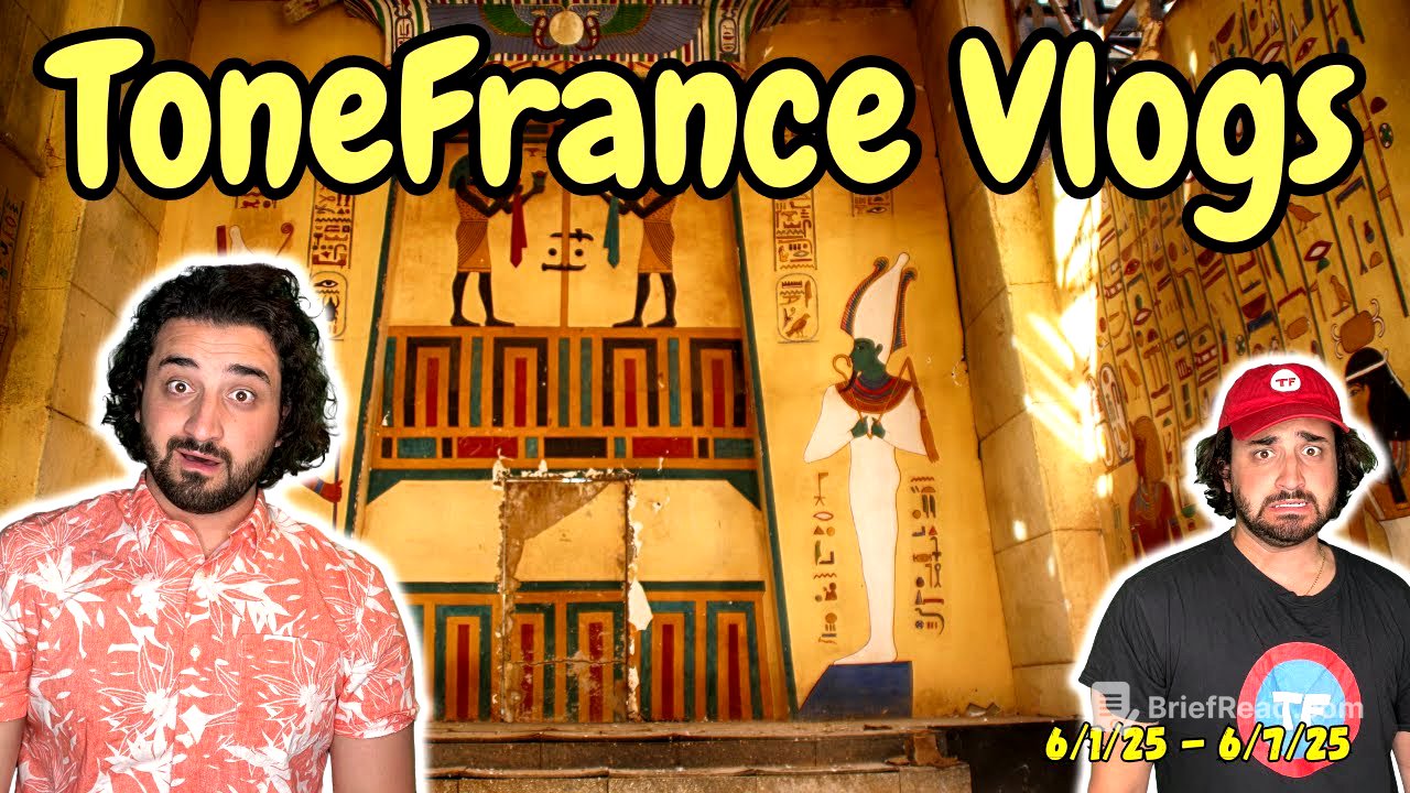 Egypt Escape Room & Nintendo Switch Hunt! | ToneFrance Vlogs | 6/1/25 - 6/7/25