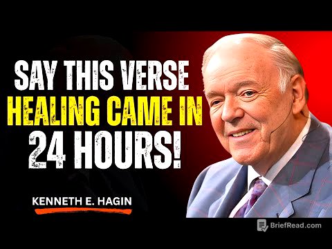SAY THIS VERSE — HEALING CAME IN 24 HOURS! | Kenneth E. Hagin Most Powerful Speech
