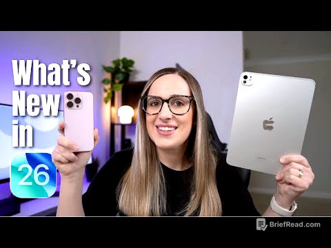 A Quick Look at iOS 26 & iPadOS 26: What You Need to Know!