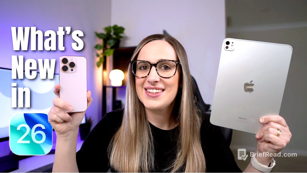 A Quick Look at iOS 26 & iPadOS 26: What You Need to Know!