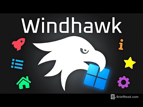 Windhawk: The Best Windows Tweaker Application? (38 Mods in 15 Mins)