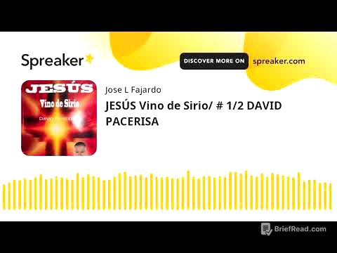 JESÚS Vino de Sirio/ # 1/2 DAVID PACERISA