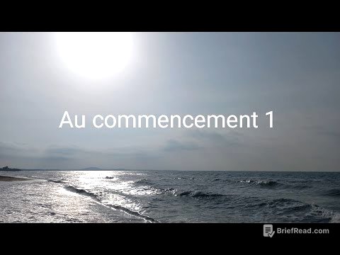 Au commencement 1: Chaque situation est pour affirmer SA Volonté et pour mourir à une idolâtrie...