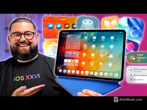 iPadOS 26 First Look - Top 10 HUGE Features