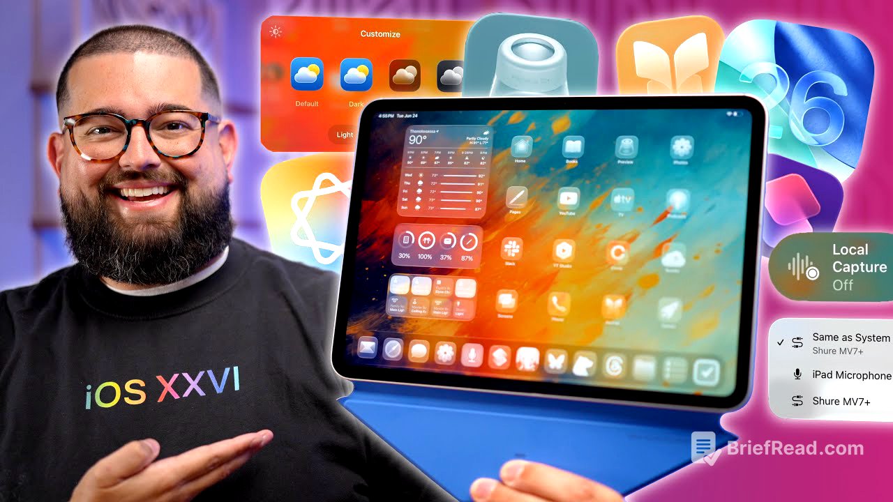 iPadOS 26 First Look - Top 10 HUGE Features