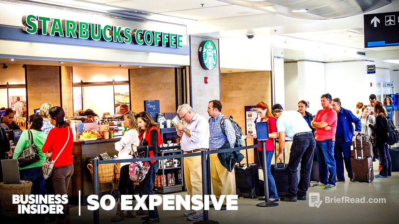 Why Everything At Airports Is So Expensive