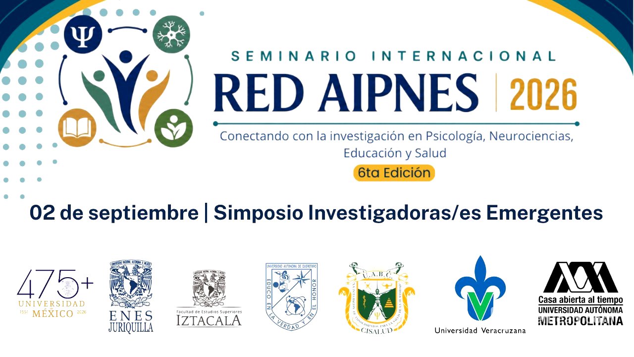 Seminario Internacional RED AIPNES 2026 |02 de septiembre | Simposio Investigadoras/es Emergentes