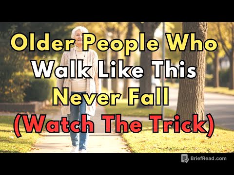 Older People Who Walk Like This Never Fall. 6 Walking Tricks That Prevent Dangerous Falls In Seniors