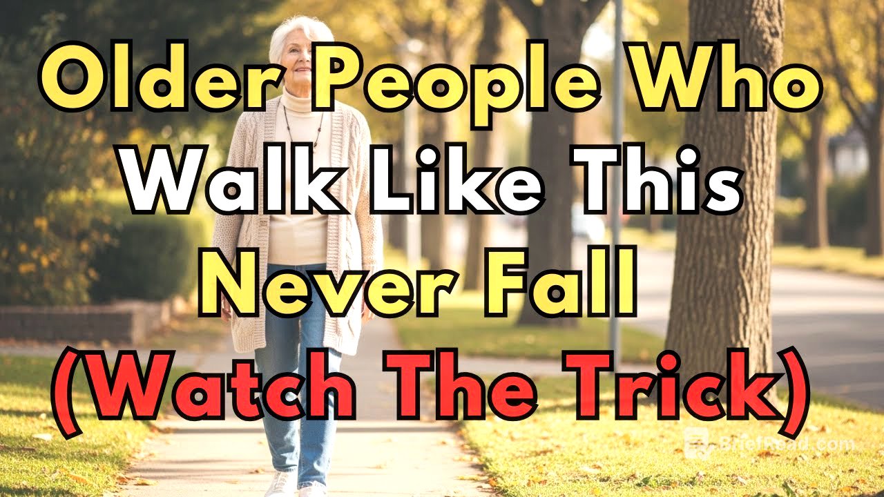 Older People Who Walk Like This Never Fall. 6 Walking Tricks That Prevent Dangerous Falls In Seniors