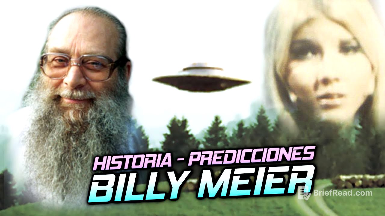 BILLY MEIER 🛸 SU INCREIBLE HISTORIA Y SUS PREDICCIONES 🔮