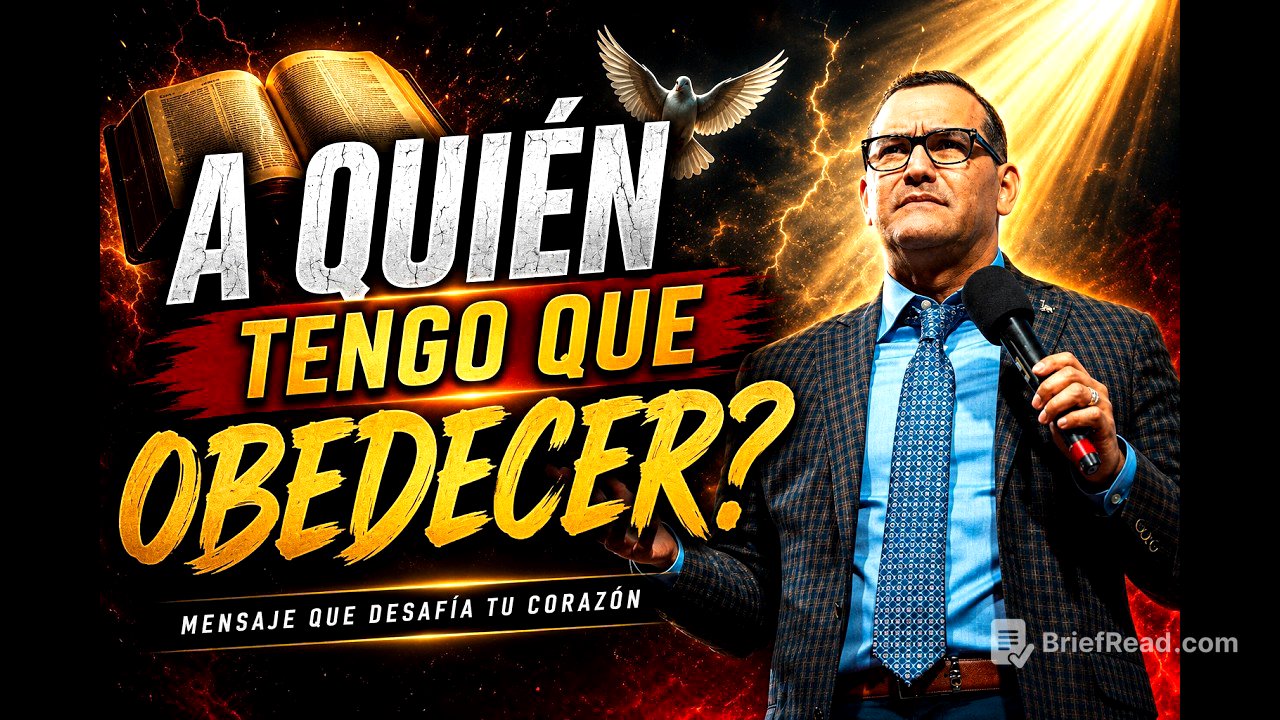 A Quien Tengo Que Obedecer || Pastor General David Gutierrez
