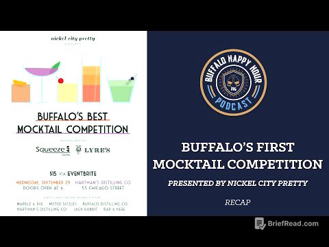 BUFFALO'S BEST MOCKTAIL COMPETITION - a recap