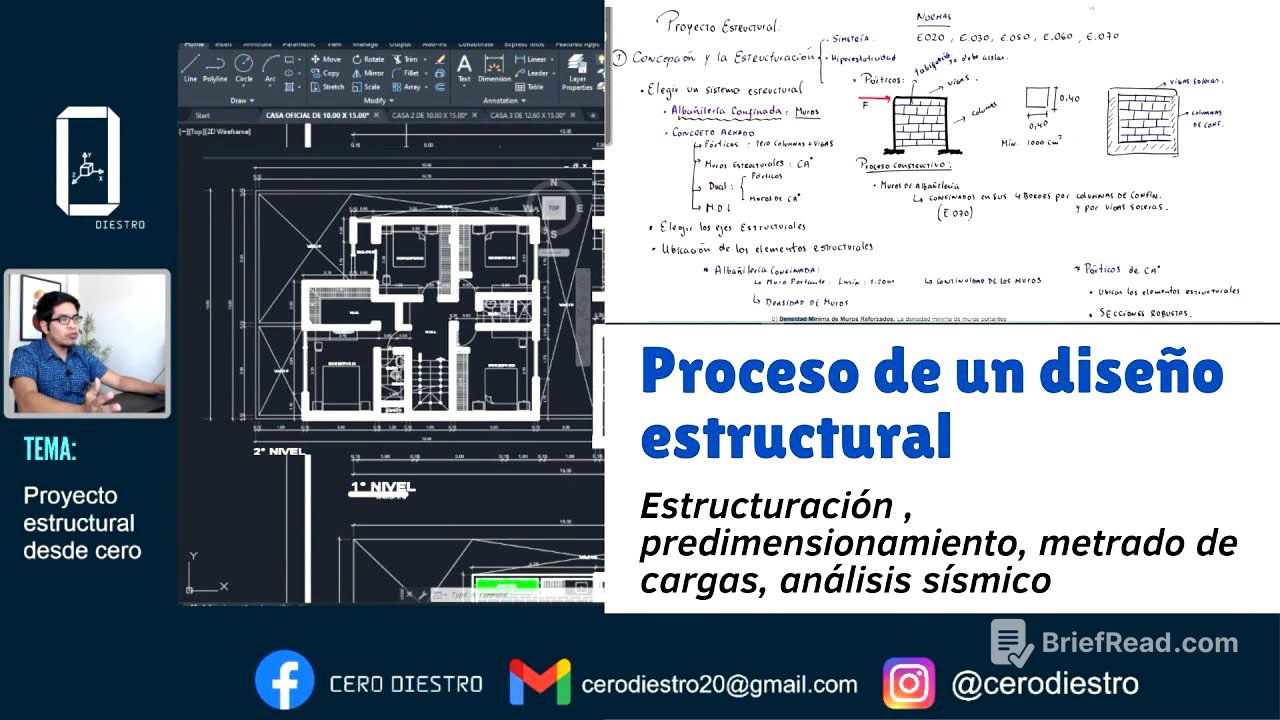 ¿SECUENCIA CORRECTA DE UN DISEÑO ESTRUCTURAL?
