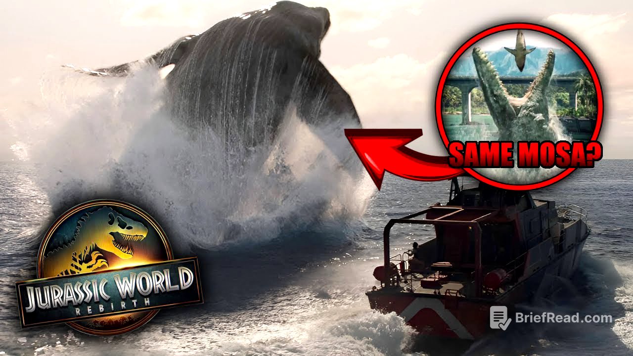 IS THIS THE SAME MOSASAURUS? - Jurassic World Rebirth