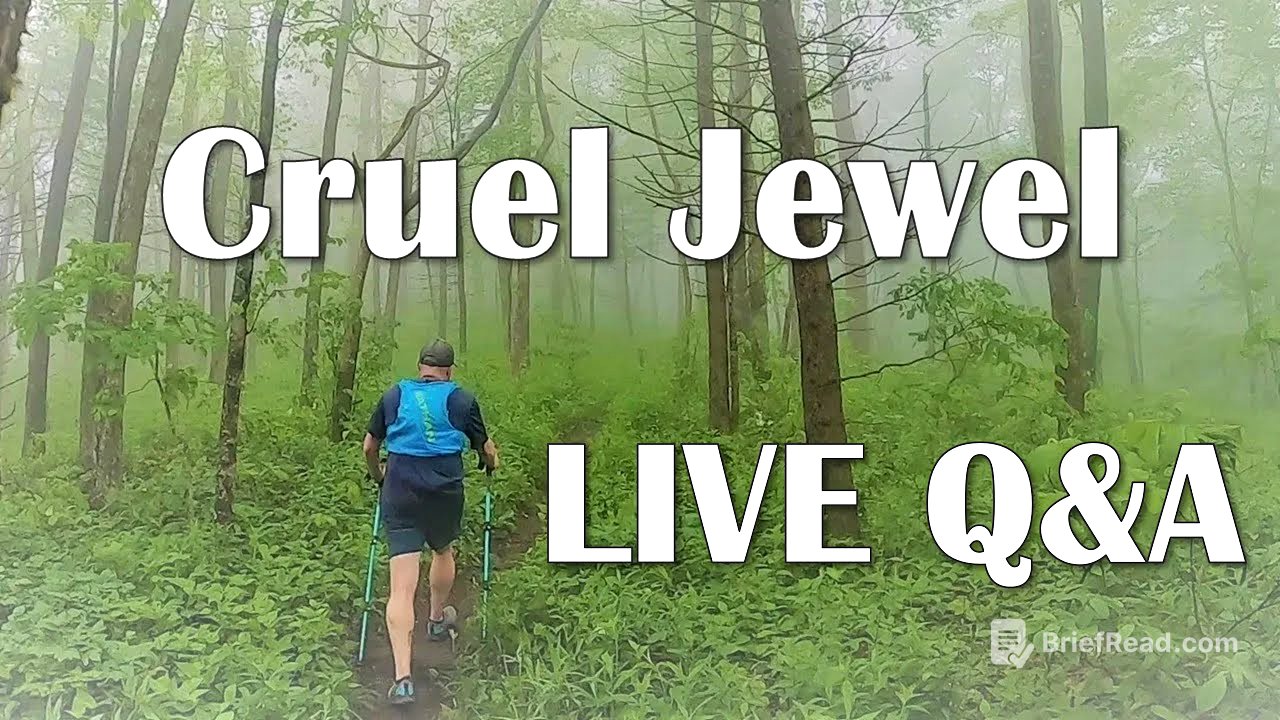Join Live Recap and Q&A - Cruel Jewel 250 Miles Ultra Marathon
