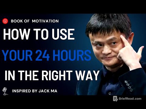 How to Use Your 24 Hours in the Right Way Inspired by Jack Ma II Time Management Motivation