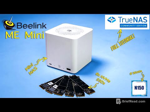 $200 All-NVMe Mini NAS? Beelink ME Mini Tested! + TrueNAS Setup