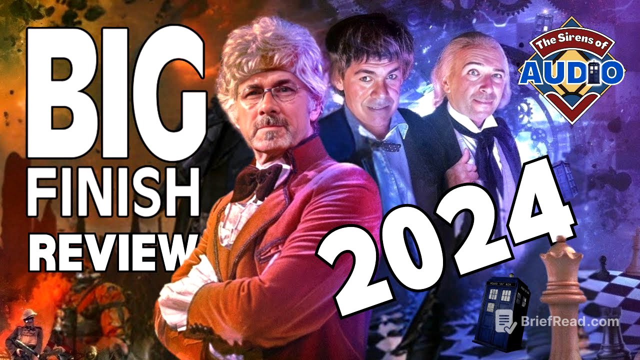 A Review of Big Finish's 2024 Doctor Who Audio Adventures including our Top 5 List