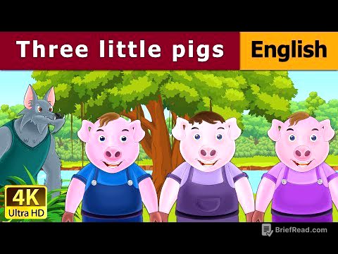 Three Little Pigs in English | Story | @EnglishFairyTales