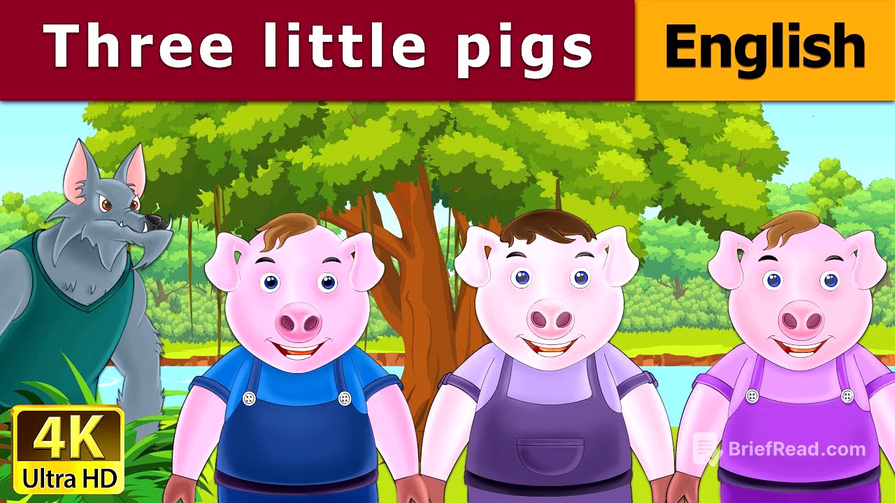 Three Little Pigs in English | Story | @EnglishFairyTales