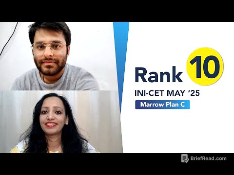 Rank 10, INI-CET May’25, Dr Bhavek did it all - 93 GTs, Marrowthons, every test & unique strategies