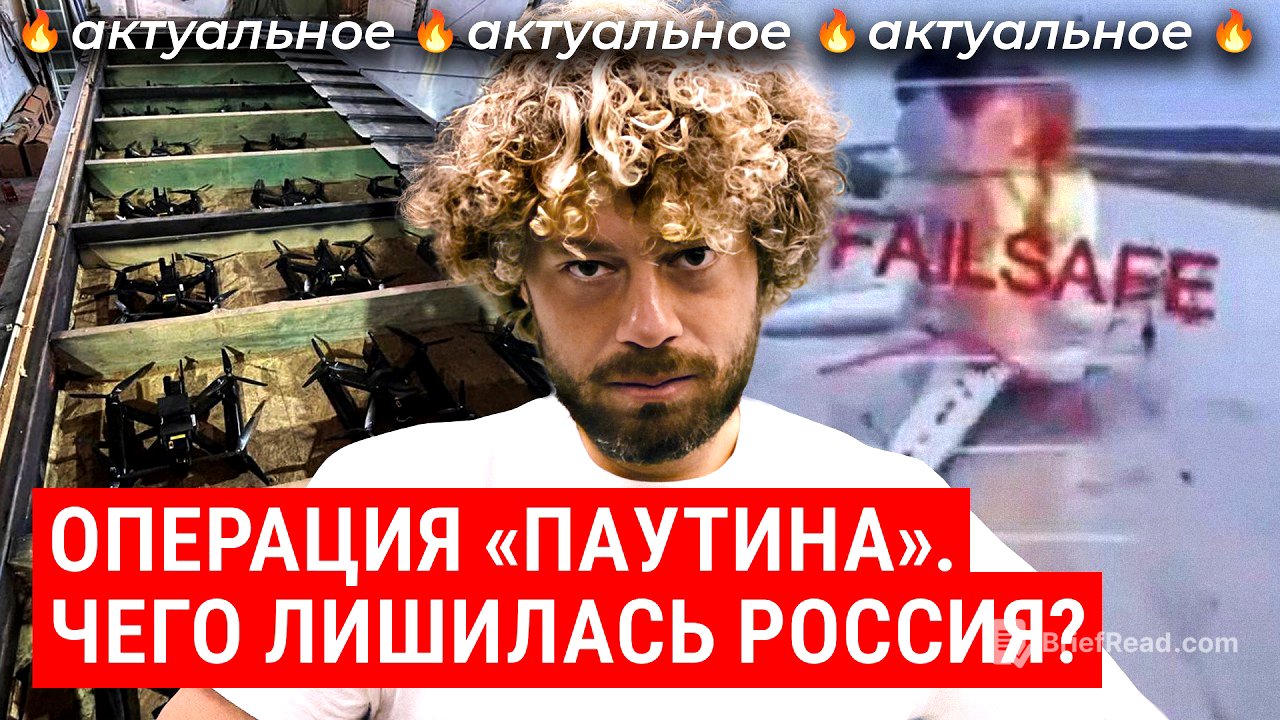 Операция «Паутина»: дроны из фур взорвали «ядерные» самолеты | Украина, Россия, аэродромы и мосты