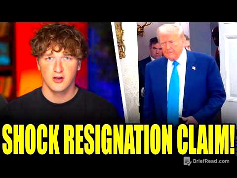OMG: Is Trump ABOUT TO RESIGN?!