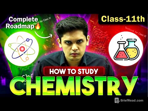 How to Study Chemistry for Class 11th🔥| Most Unique Strategy | Prashant Kirad