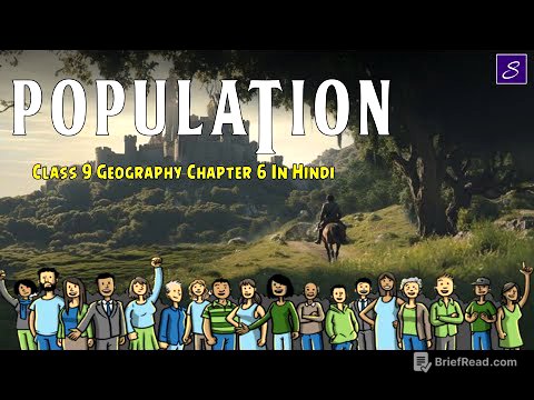 Population class 9 (animation) | class 9 geography chapter 6 | cbse