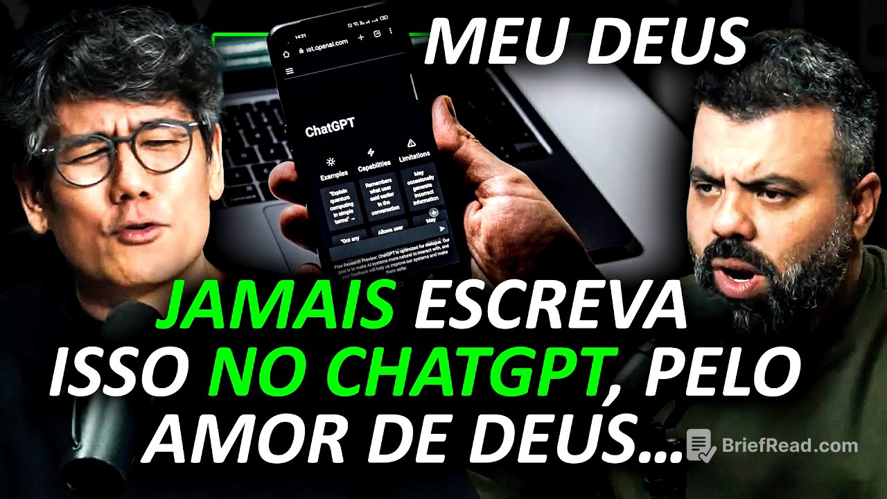 ESPECIALISTA FAZ GRAVE ALERTA sobre CHATGPT: COMO NINGUÉM PERCEBEU ISSO? [com FABIO AKITA]
