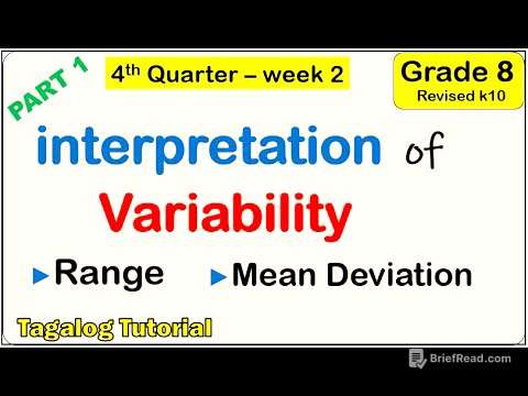 Interpretation and conclusion of the measure of variability Math 8 matatag Fourth quarter week 2