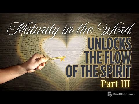 Maturity in the Word; Unlocks the Flow – Part 3 || Pastor Farrah || June 1st, 2025 || Sunday AM