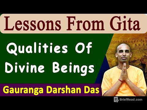 Lesson From Gita | Qualities of Divine beings | BG 16.1-3 | Gauranga Darshan Das