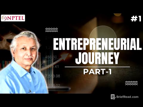 #1 Entrepreneurial Journey | Part 1 | Entrepreneurship