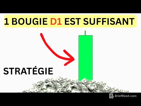 Ma Stratégie Unique avec une seule bougie D1