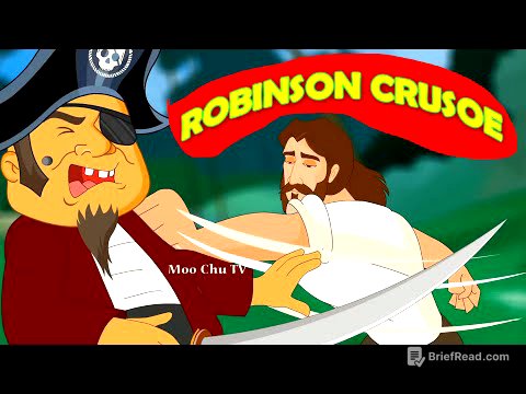 Robinson Crusoe - The Brave Man | Classic Adventure Story in English | Stories For Kids in MooChu TV