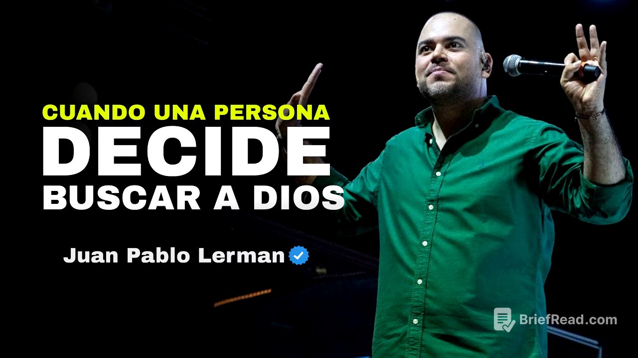 CUANDO UNA PERSONA DECIDE BUSCAR A DIOS Juan Pablo Lerman @lacentraloficialcol