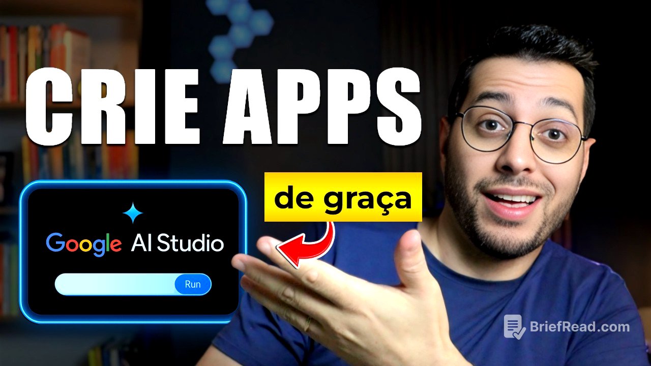 O Google fez de novo: Crie e Publique Apps 100% GRÁTIS com o Google AI Studio