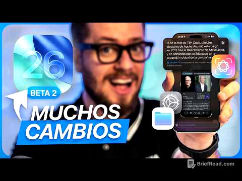 iOS 26 Beta 2: +15 CAMBIOS SORPRESA y adiós a los errores MÁS graves