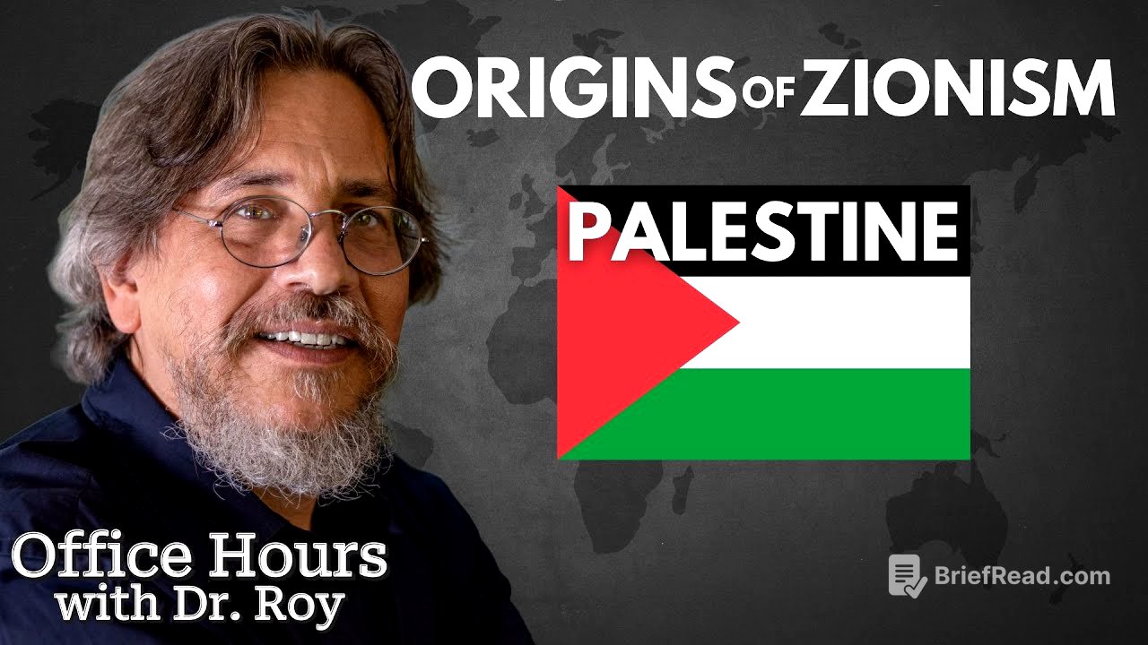 Palestine Part 1 – From Ancient Roots to 1948 | Office Hours