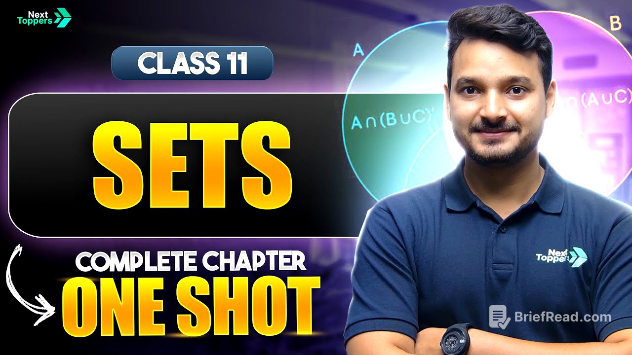 Sets Class 11 One Shot | NCERT Class 11th Maths Chapter-1 | Kuldeep Sir | CBSE 2026-27 Exam