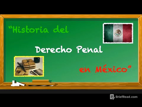 Historia del Derecho Penal en México