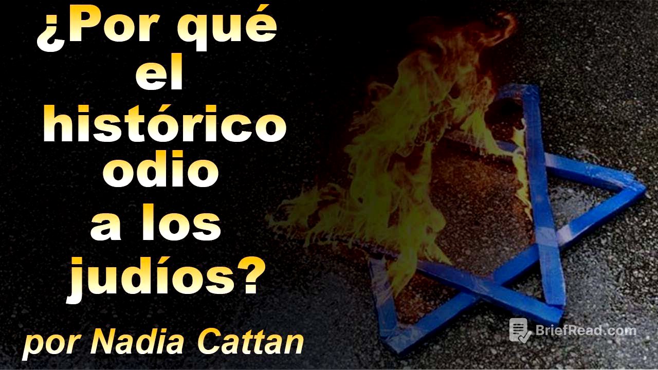 ¿POR QUÉ EL HISTÓRICO ODIO A LOS JUDÍOS? CURSO ONLINE