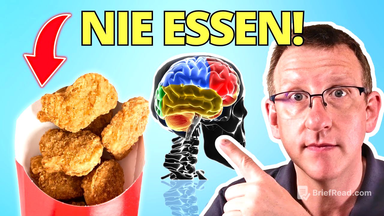 Die 10 SCHÄDLICHSTEN Lebensmittel die Dein GEHIRN zerstören!