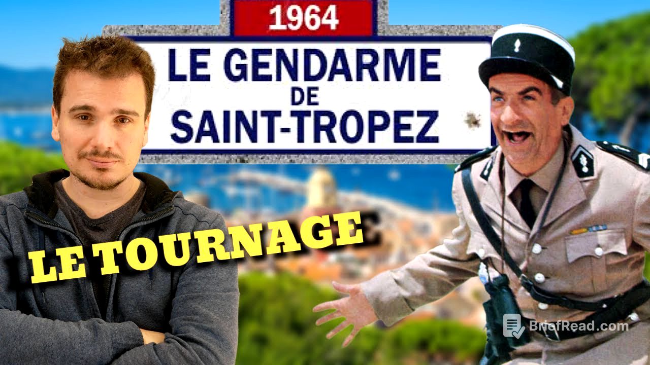 LE GENDARME DE SAINT TROPEZ (1964) - LOUIS DE FUNES - DOCUMENTAIRE ET TOURNAGE DU FILM
