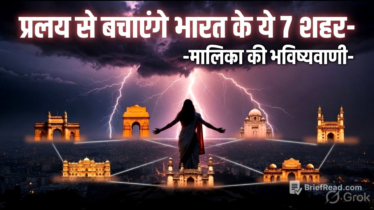 प्रलय से बचाएंगे भारत के ये 7 शहर-मालिका की भविष्यवाणी