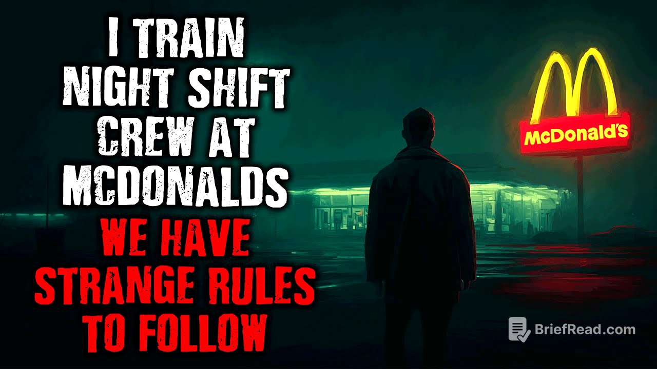 "I Train Nightshift Crew at McDonalds… We Have Strange RULES To Follow!" Creepypasta