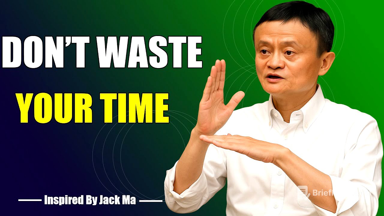 DON'T WASTE YOUR TIME - Inspired by Jack Ma