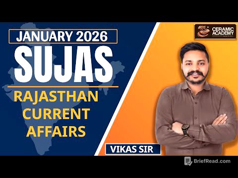 January 2026 Complete SUJAS | Rajasthan Current Affairs | Vikas Gupta Sir | Ceramic Academy